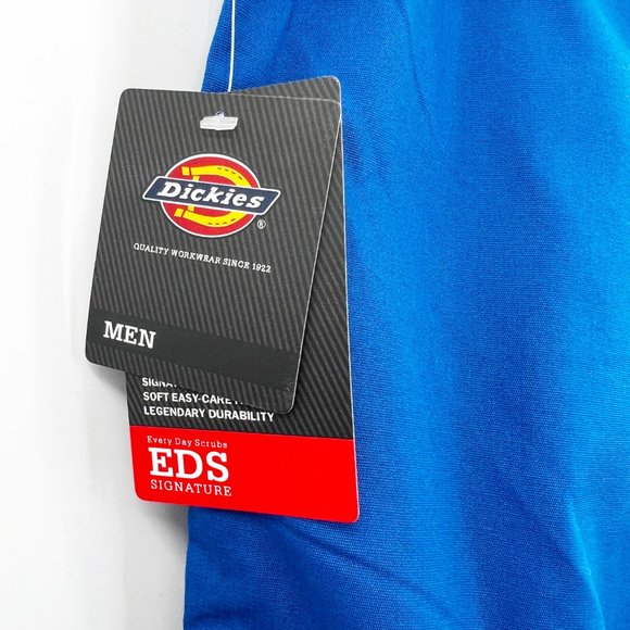 Dickies EDS Signature Cargo Scrub Pants Royal Blue Large - Picture 6 of 9